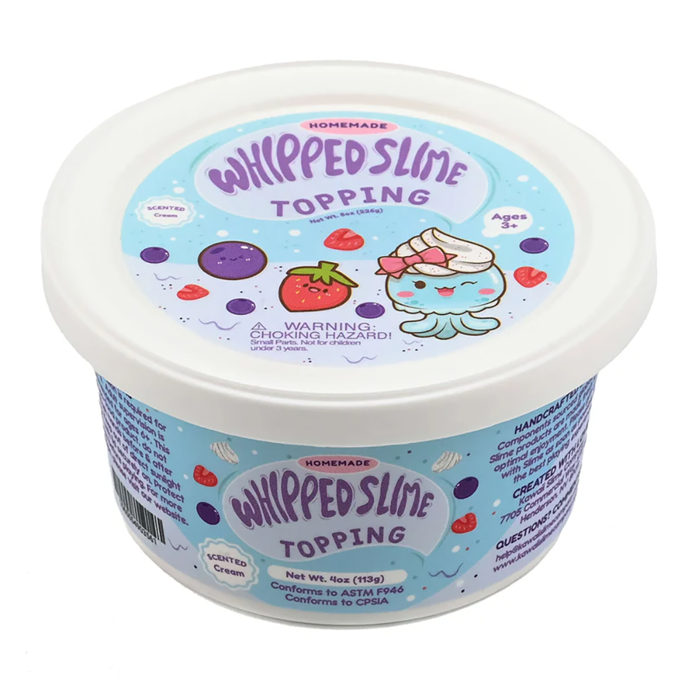 Kawaii Slime Company Kawaii Slime - Cool & Slimey Whipped Topping 8 oz