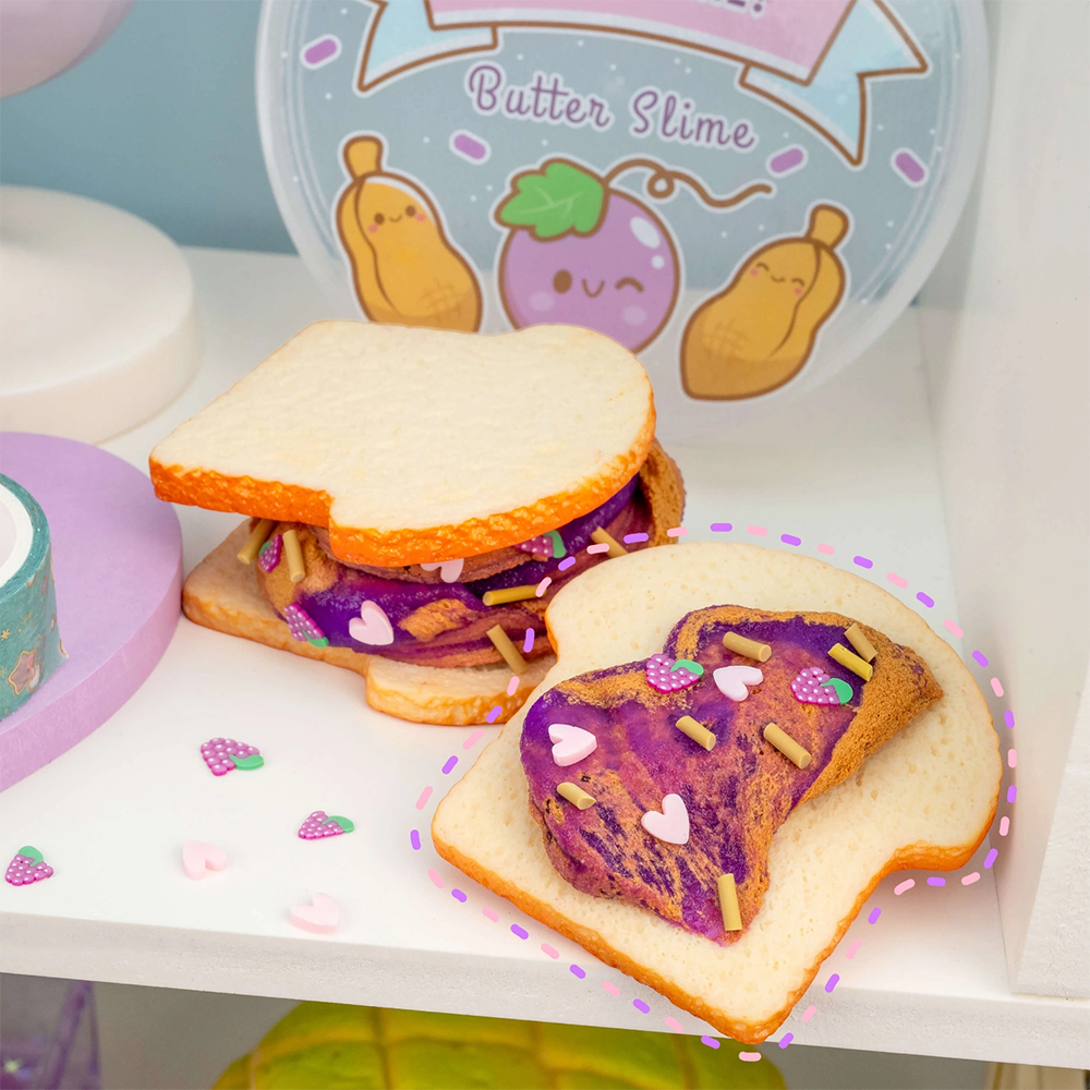 Kawaii Slime - Peanut Butter Jelly Time Slime