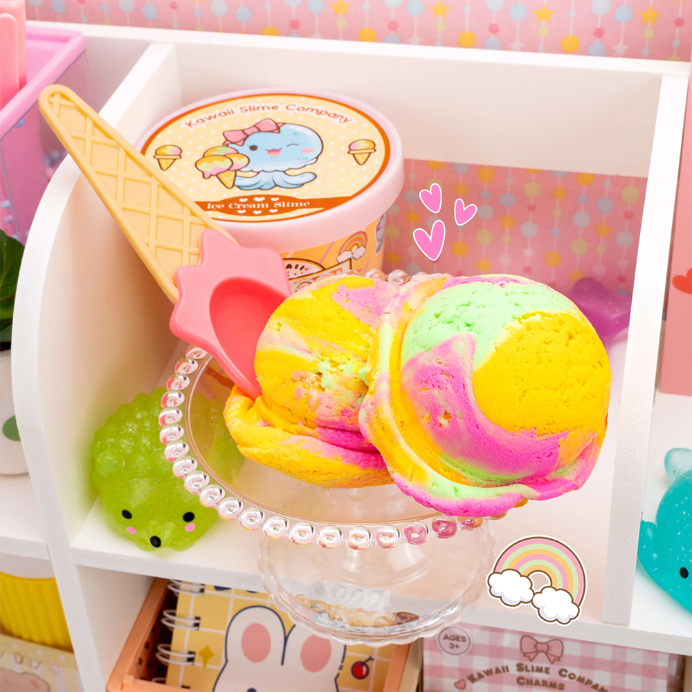 Kawaii Slime - Sherbet Scented Ice Cream Pint Slime