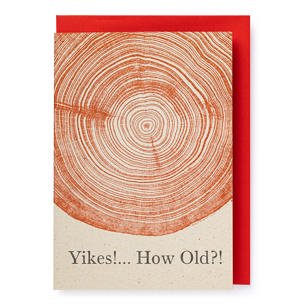 Archivist Gallery Archivist Gallery Card - Tree Rings Birthday