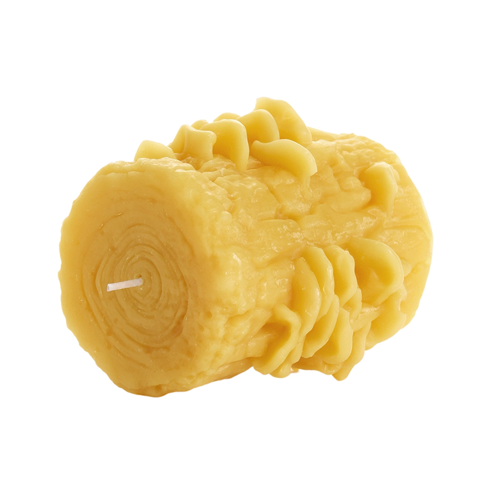 Big Dipper Wax Works Beeswax Candle - Oyster Mushroom