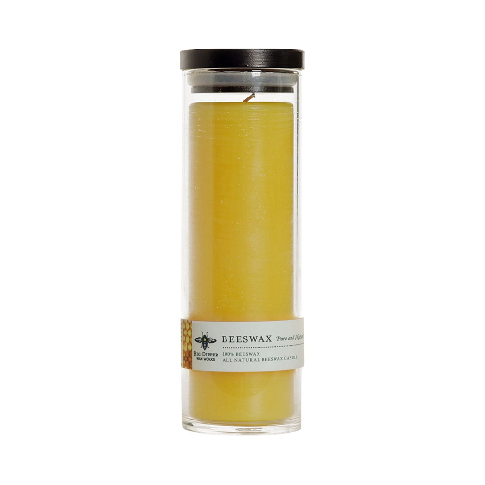 Big Dipper Wax Works Beeswax Candle - Sanctuary Glass