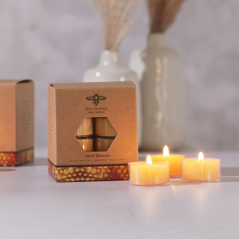 Big Dipper Wax Works Beeswax Tea Lights