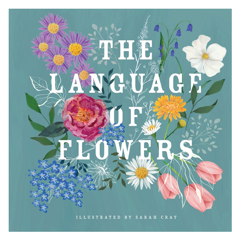 Gibbs Smith Language of Flowers Hardcover Book