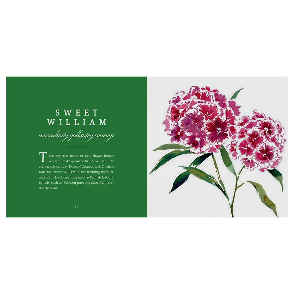 Language of Flowers Hardcover Book