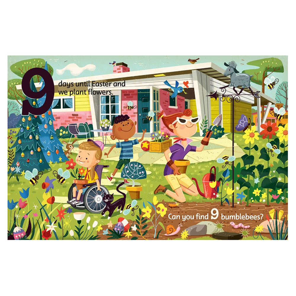 Countdown To Easter Board Book