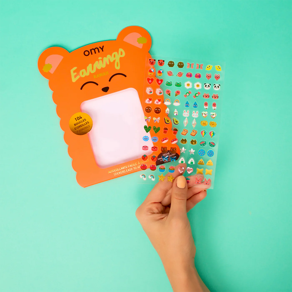 OMY Sticker Earrings - Kawaii