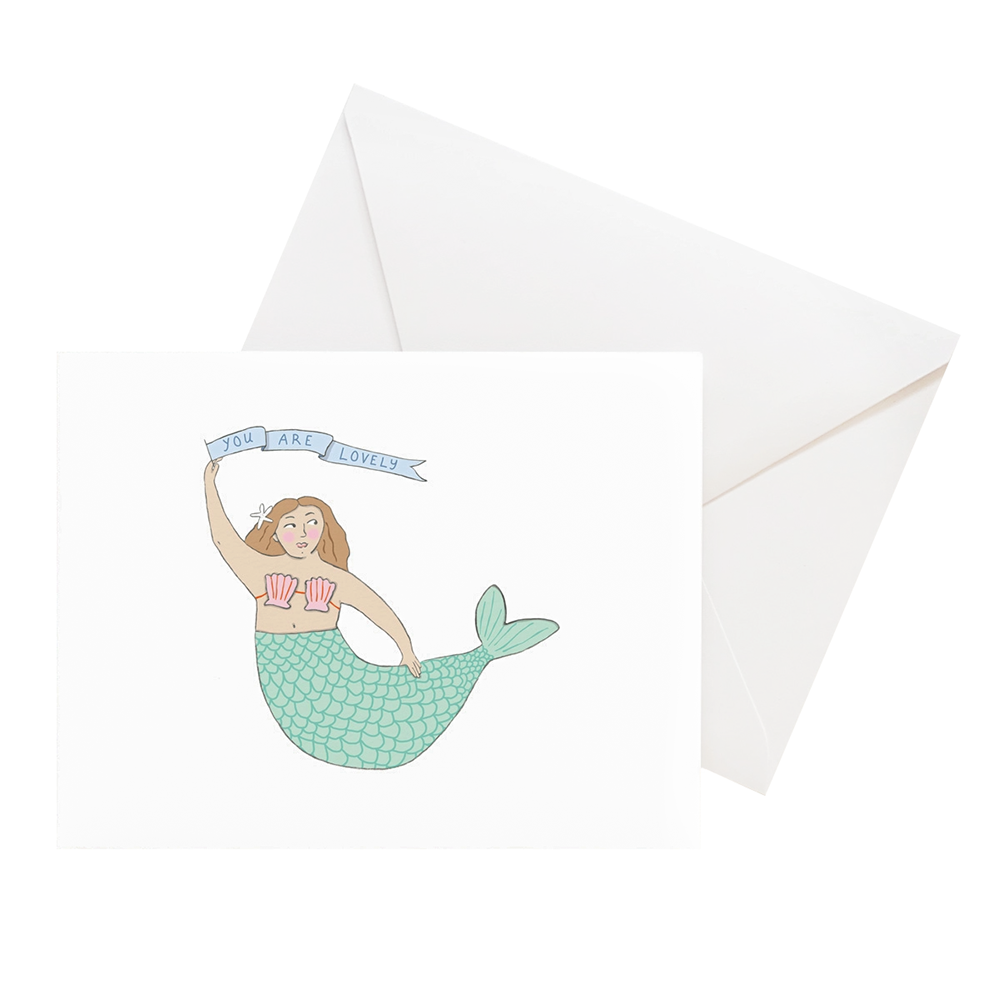 Sara Fitz Sara Fitz Card - Mermaid
