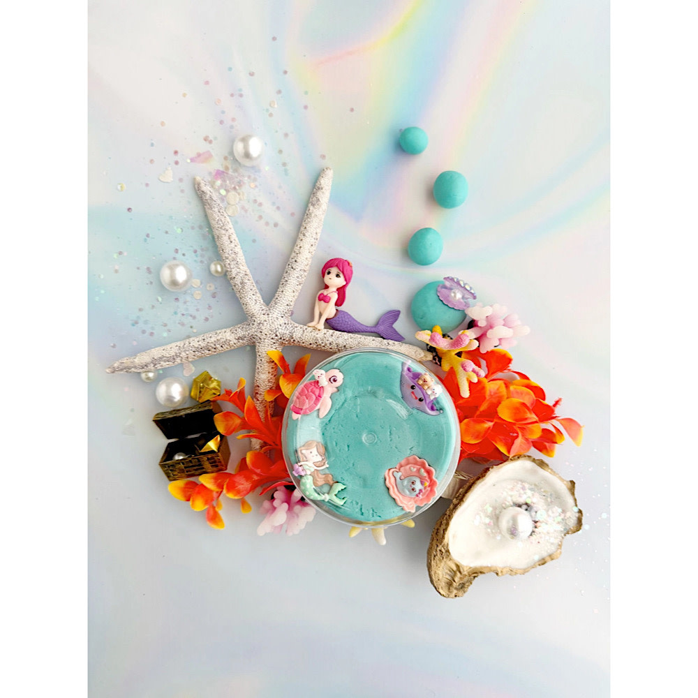 KidDough Play Kit - Mermaid Blue Hawaiian