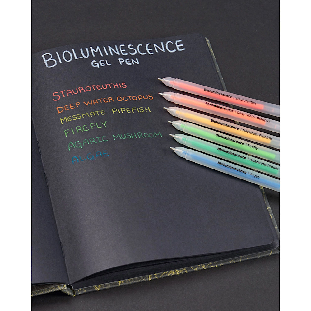 Cognitive Surplus - Neon Gel Pens Pack - Bioluminescence