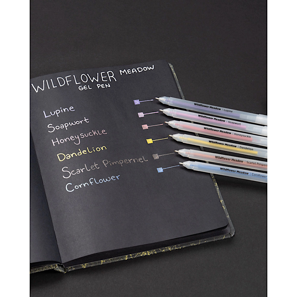 Cognitive Surplus - Metallic Gel Pens Pack - Wildflower Meadow