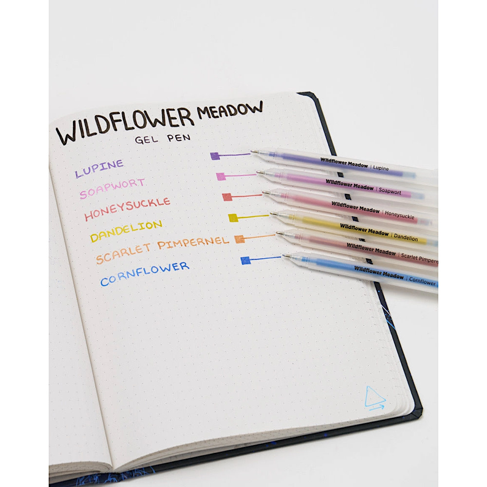Cognitive Surplus - Metallic Gel Pens Pack - Wildflower Meadow