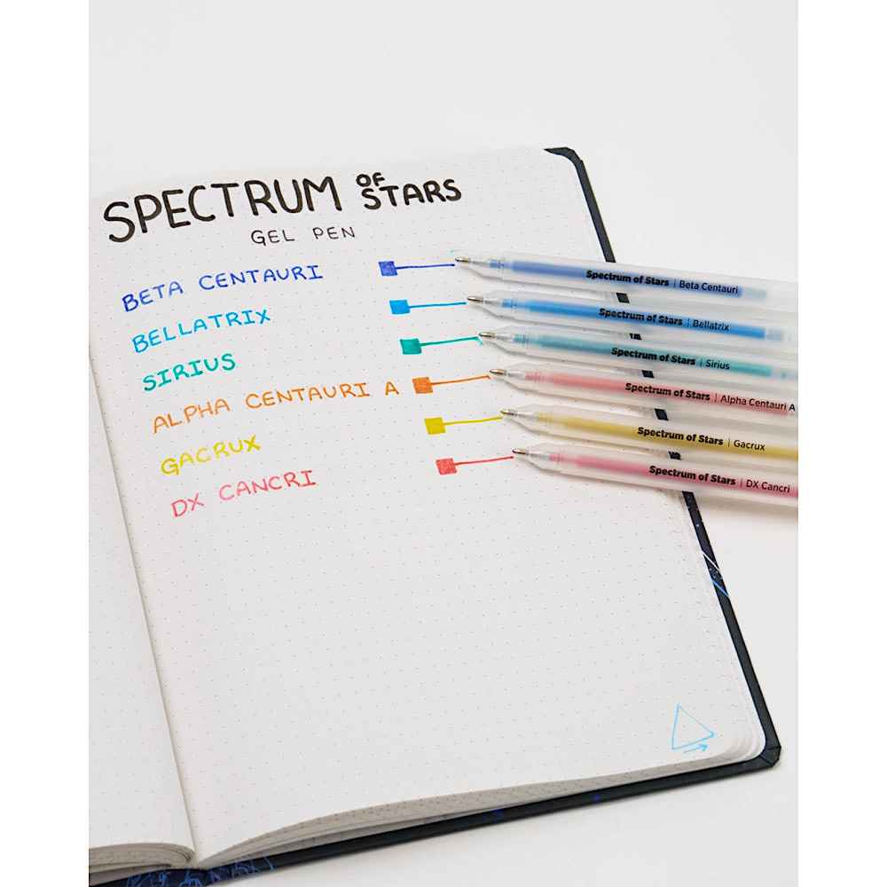 Cognitive Surplus - Glitter Gel Pens Pack - Spectrum of Stars