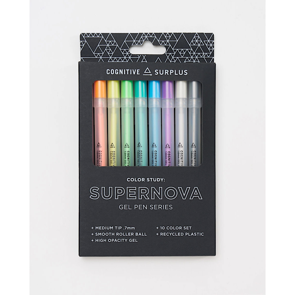 Cognitive Surplus Cognitive Surplus - Gel Pens Pack - Supernova