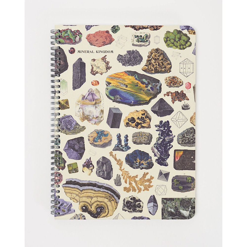 Cognitive Surplus - Spiral Notebook - Gems & Minerals