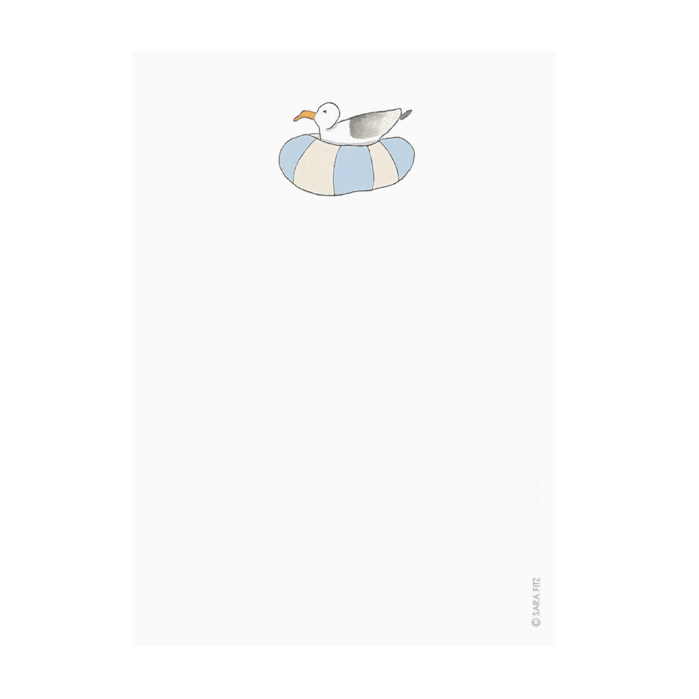 Sara Fitz Sara Fitz Notepad - Floating Gull
