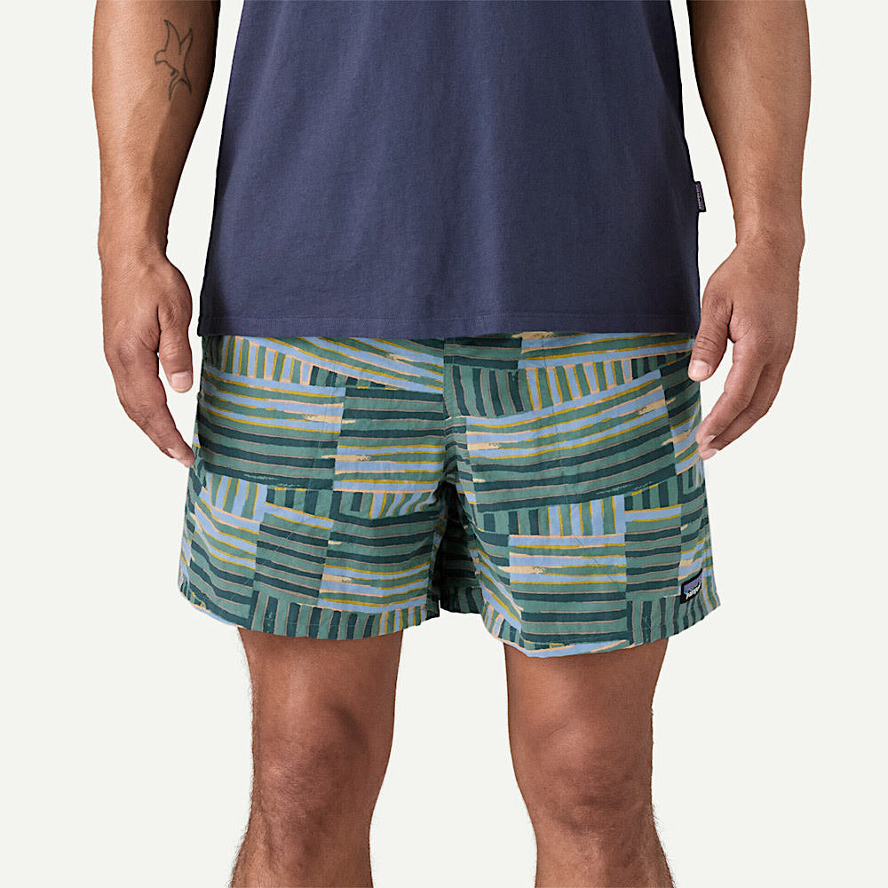 Patagonia - Mens Baggies Shorts 5 in - Quilty Fitz: Wetland Blue