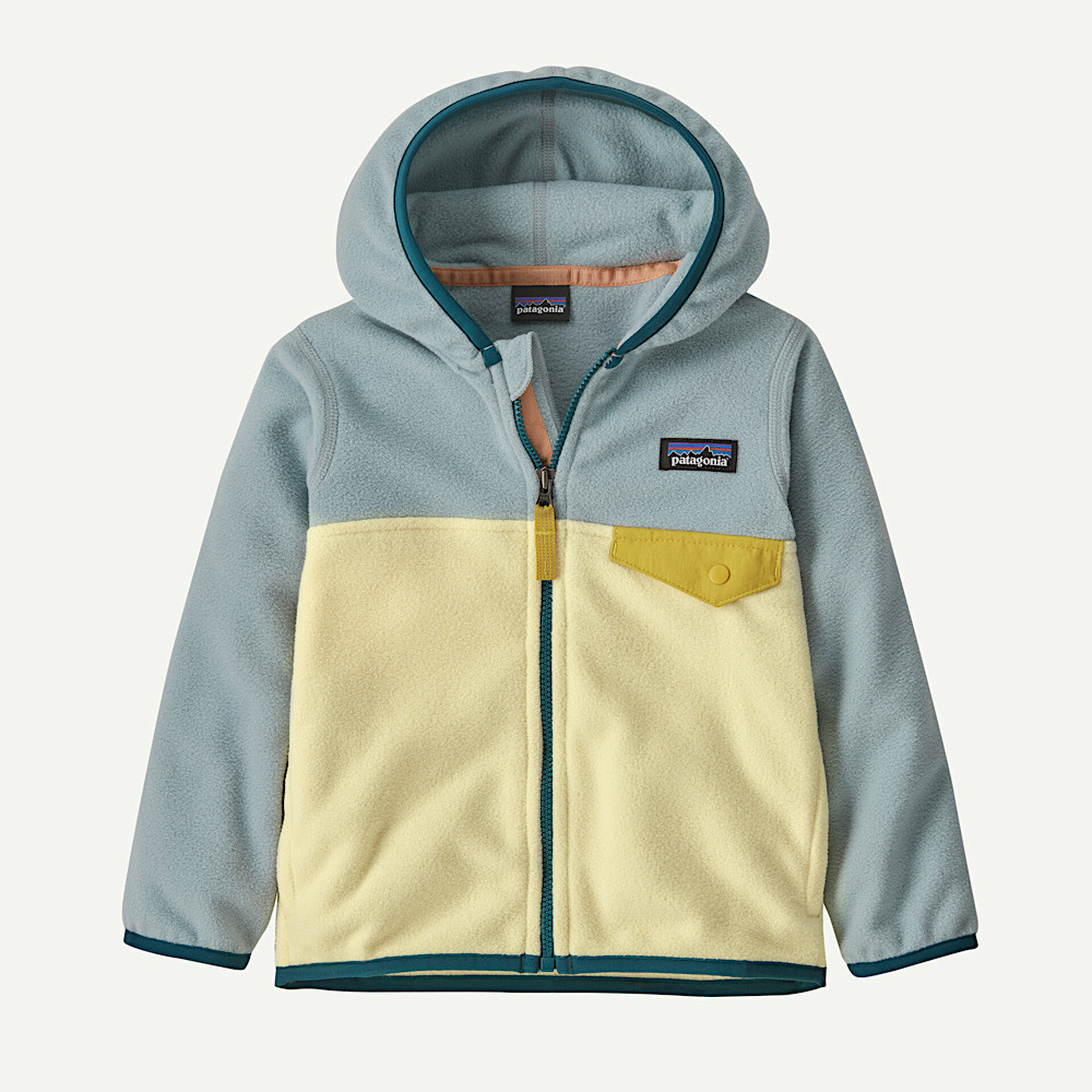 Patagonia Baby Micro D Snap-T Jacket - Buttercup Yellow