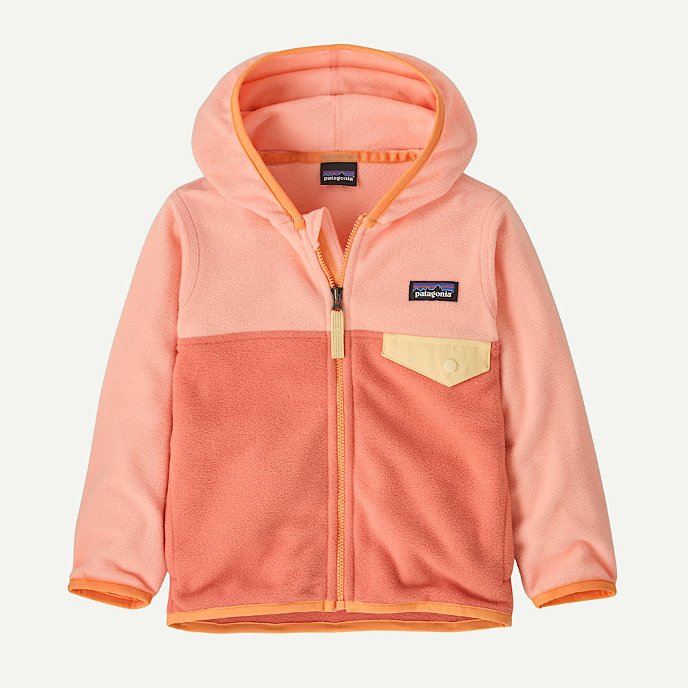 Patagonia Baby Micro D Snap-T Jacket - Peak Pink