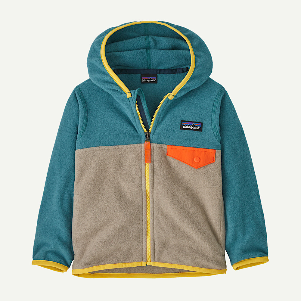 Patagonia Baby Micro D Snap-T Jacket - Seabird Grey
