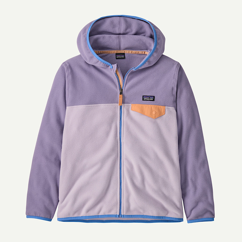 Patagonia Kids Micro D Snap-T Jacket - Foxglove Purple