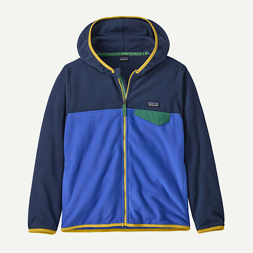Patagonia Patagonia Kids Micro D Snap-T Jacket - Eddy Blue