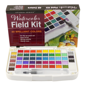 Peter Pauper Studio Series Watercolor Paint Field Kit