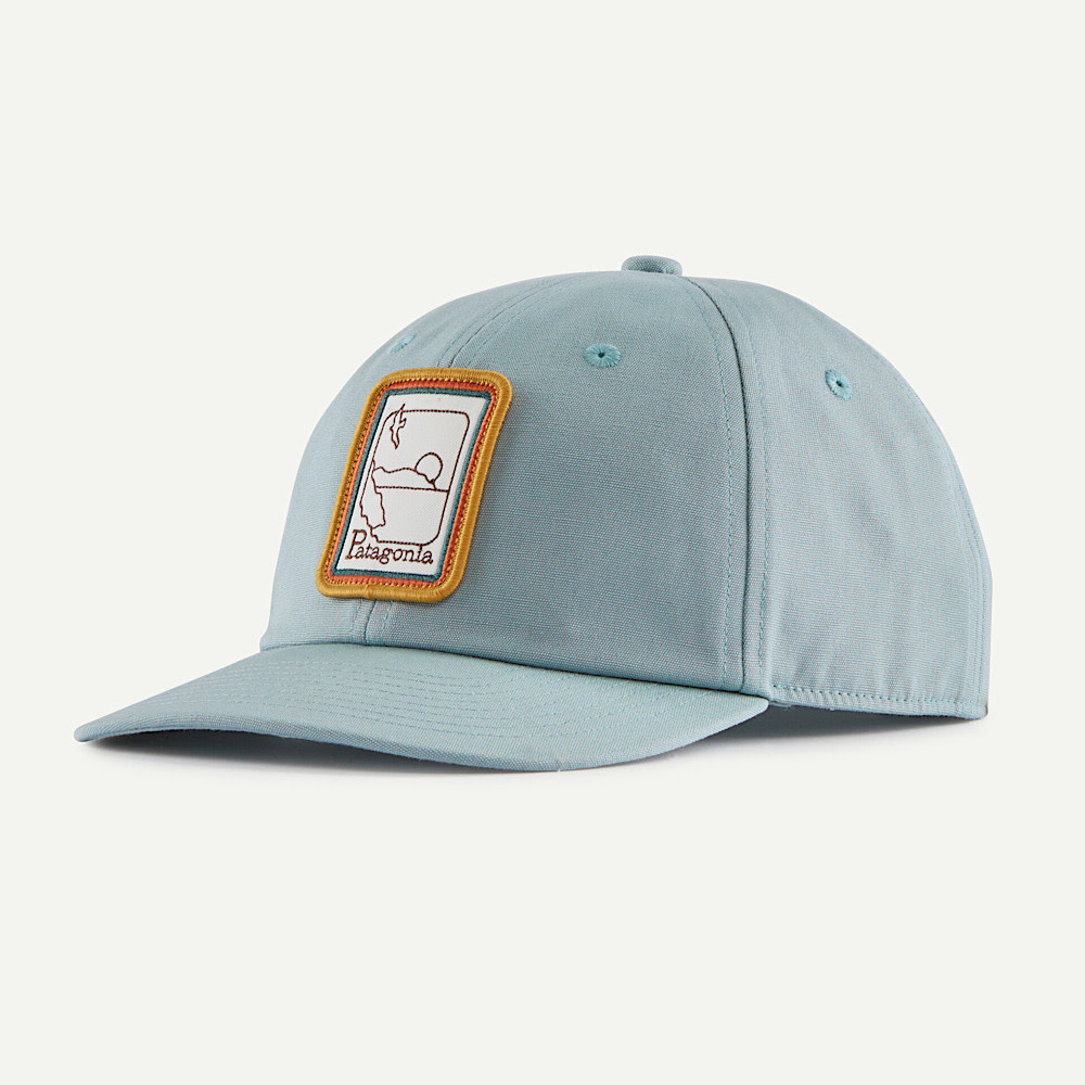 Patagonia Patagonia Kids Funhoggers Hat - Swelldrifter: Thermal Blue