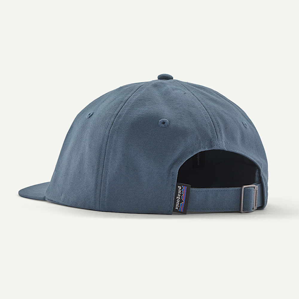 Patagonia Trad Cap Fitz Roy Icon - Text Logo: Utility Blue