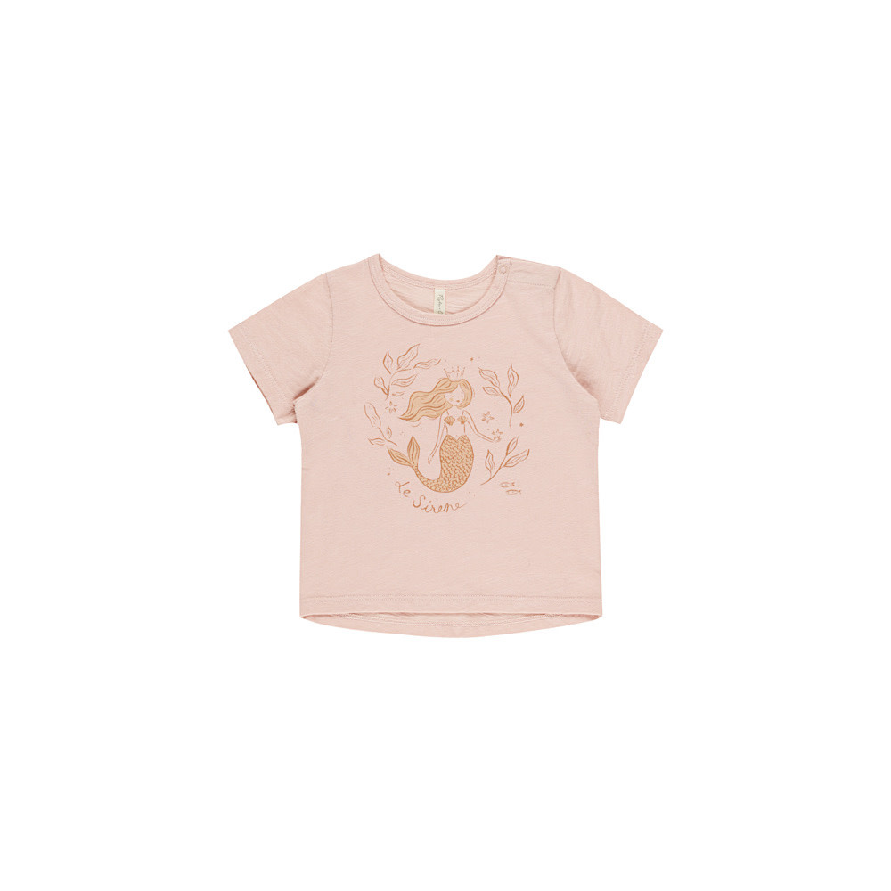 Rylee + Cru LLC Rylee + Cru Basic Tee - Mermaid