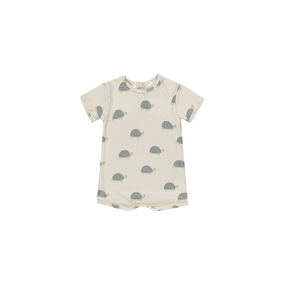 Rylee + Cru Rylee + Cru Shorty Swim One-Piece - Sea Turtles