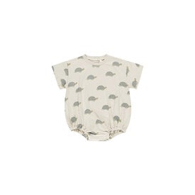 Rylee + Cru Rylee + Cru Relaxed Bubble Romper - Sea Turtles
