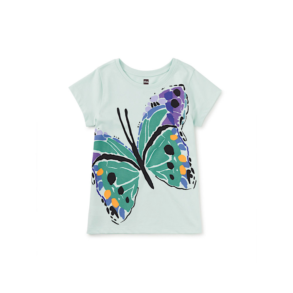 Tea Collection Tea Collection Carnival Butterfly Graphic Tee - Garden Party