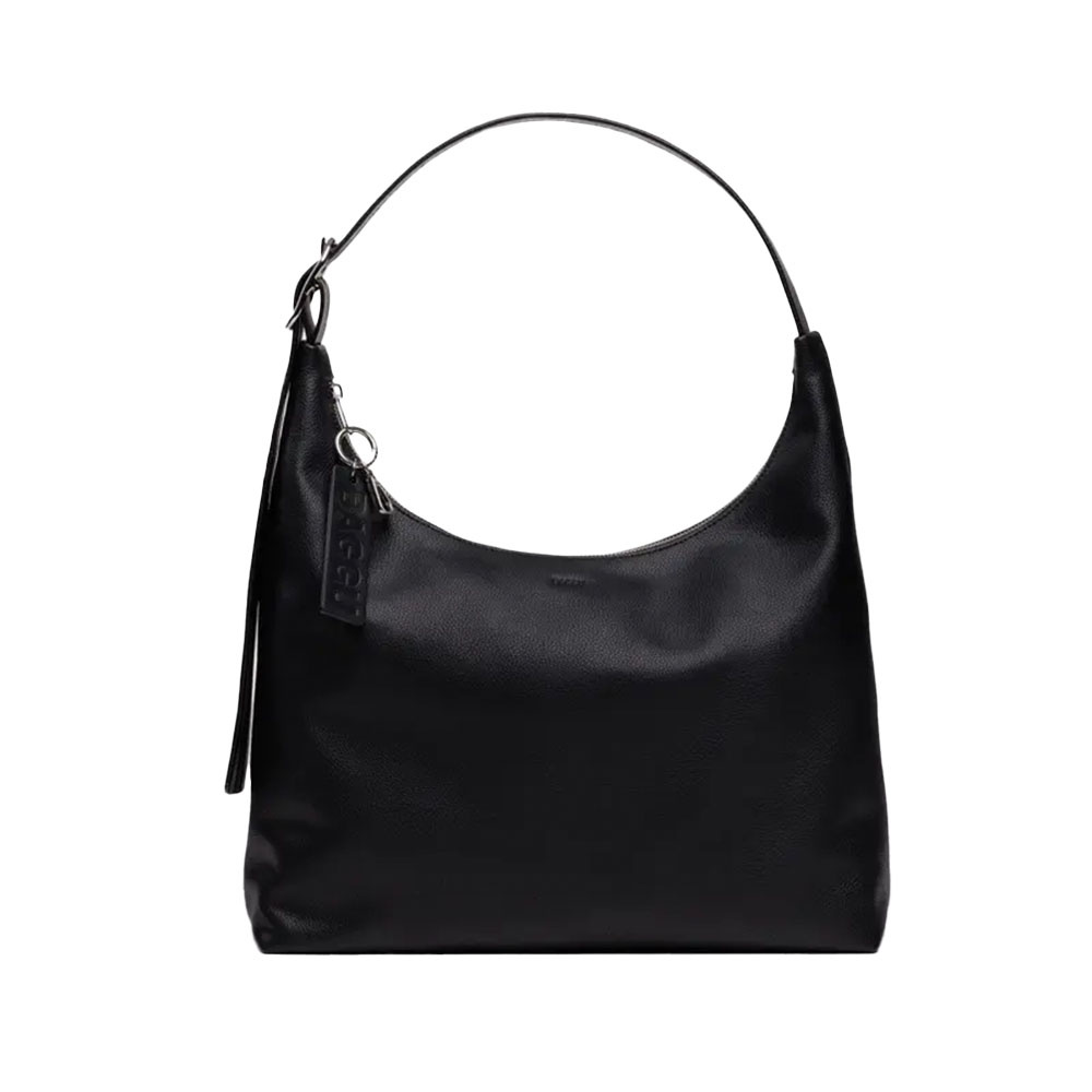 Baggu Recycled Leather - Shoulder Bag - Black
