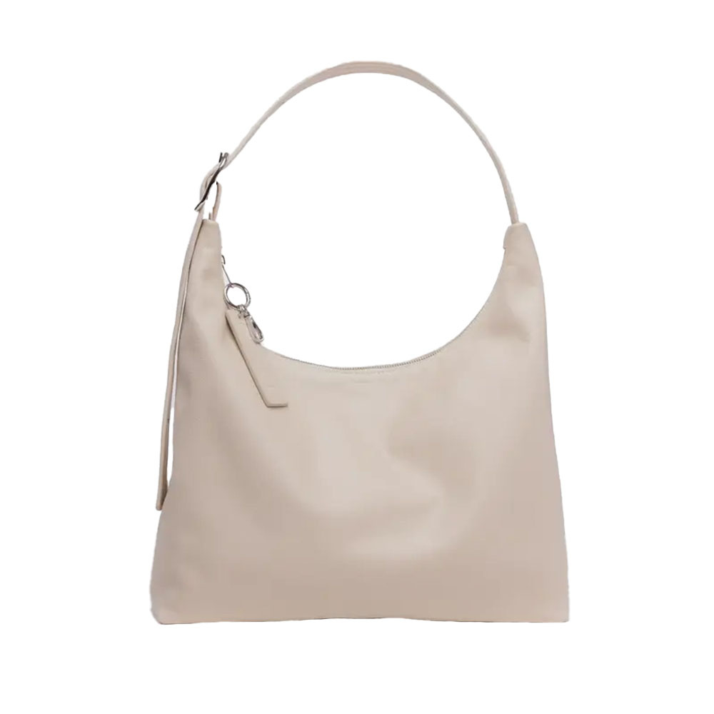 Baggu Baggu Recycled Leather - Shoulder Bag - Stone