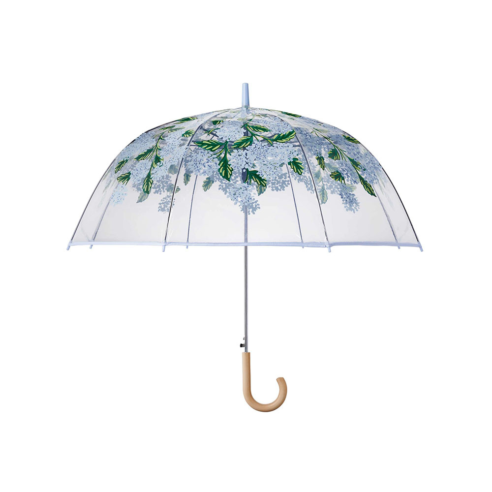 Rifle Paper Co. - Clear Umbrella - Hydrangea