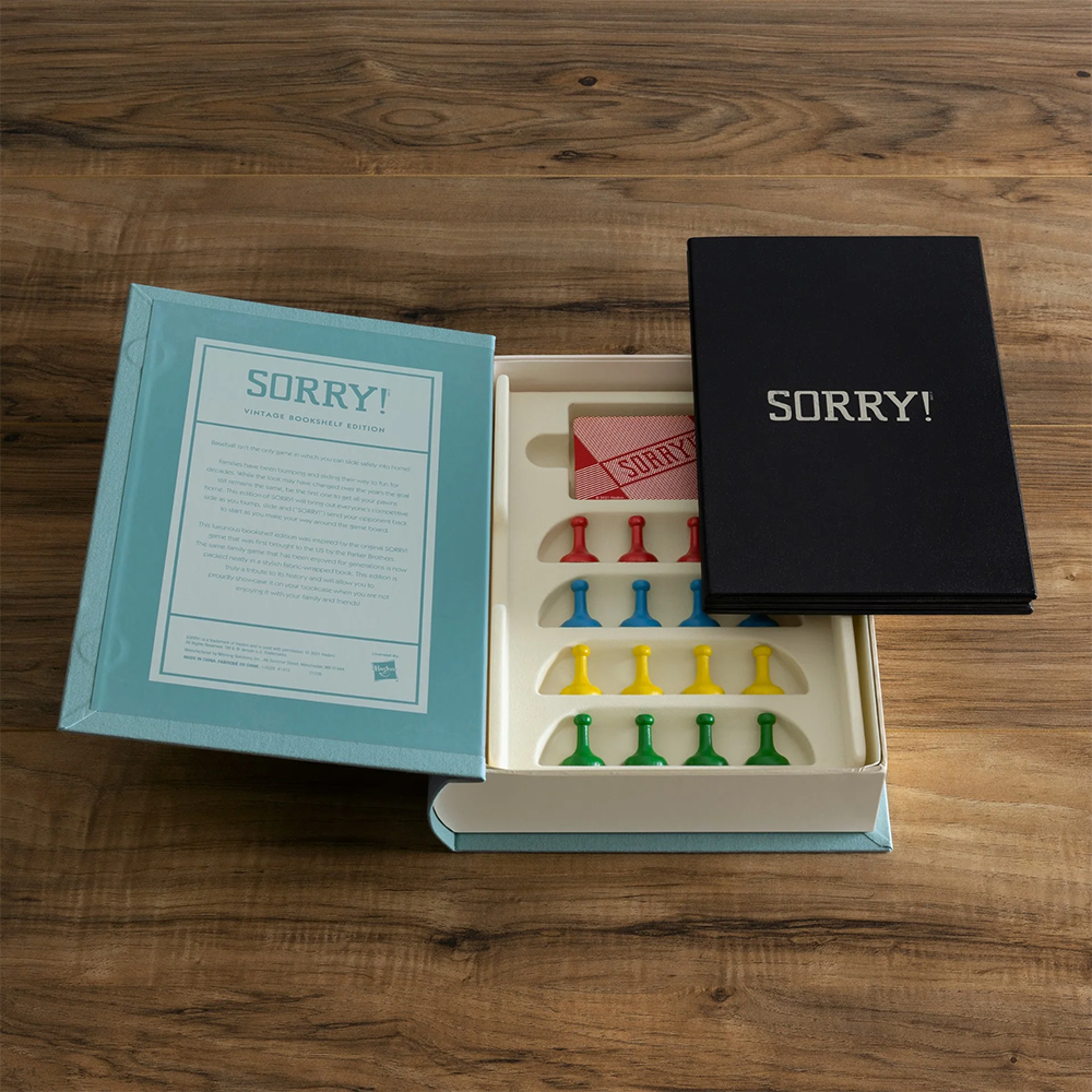 Sorry - Vintage Bookshelf Edition