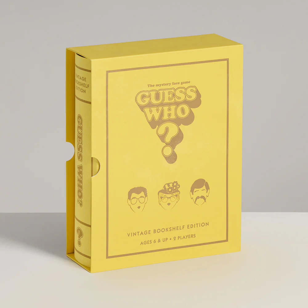 Guess Who? - Vintage Bookshelf Edition