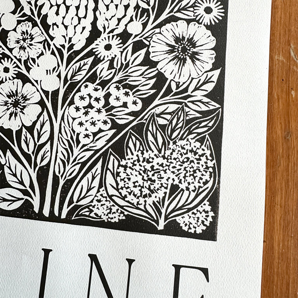 Katharine Watson Poster - 11x14 - Flowers of Maine