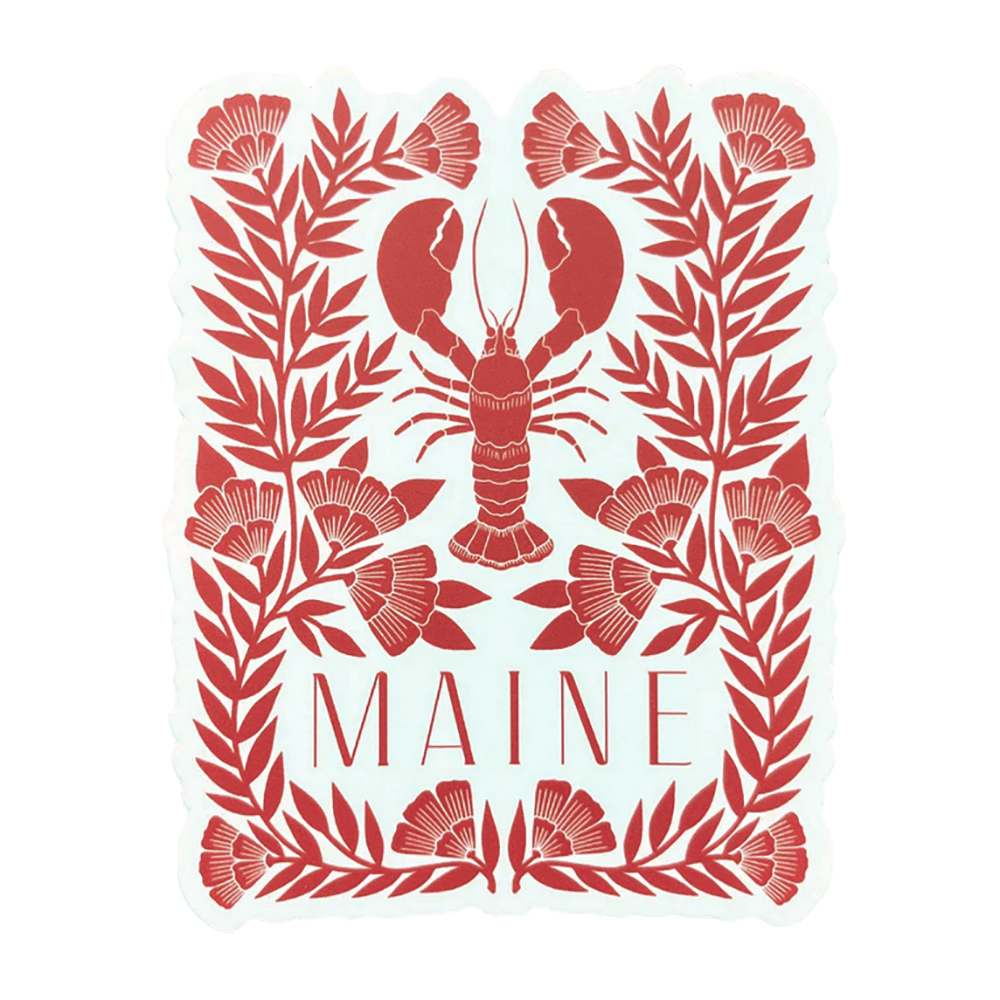 Katharine Watson Sticker - Maine Lobster