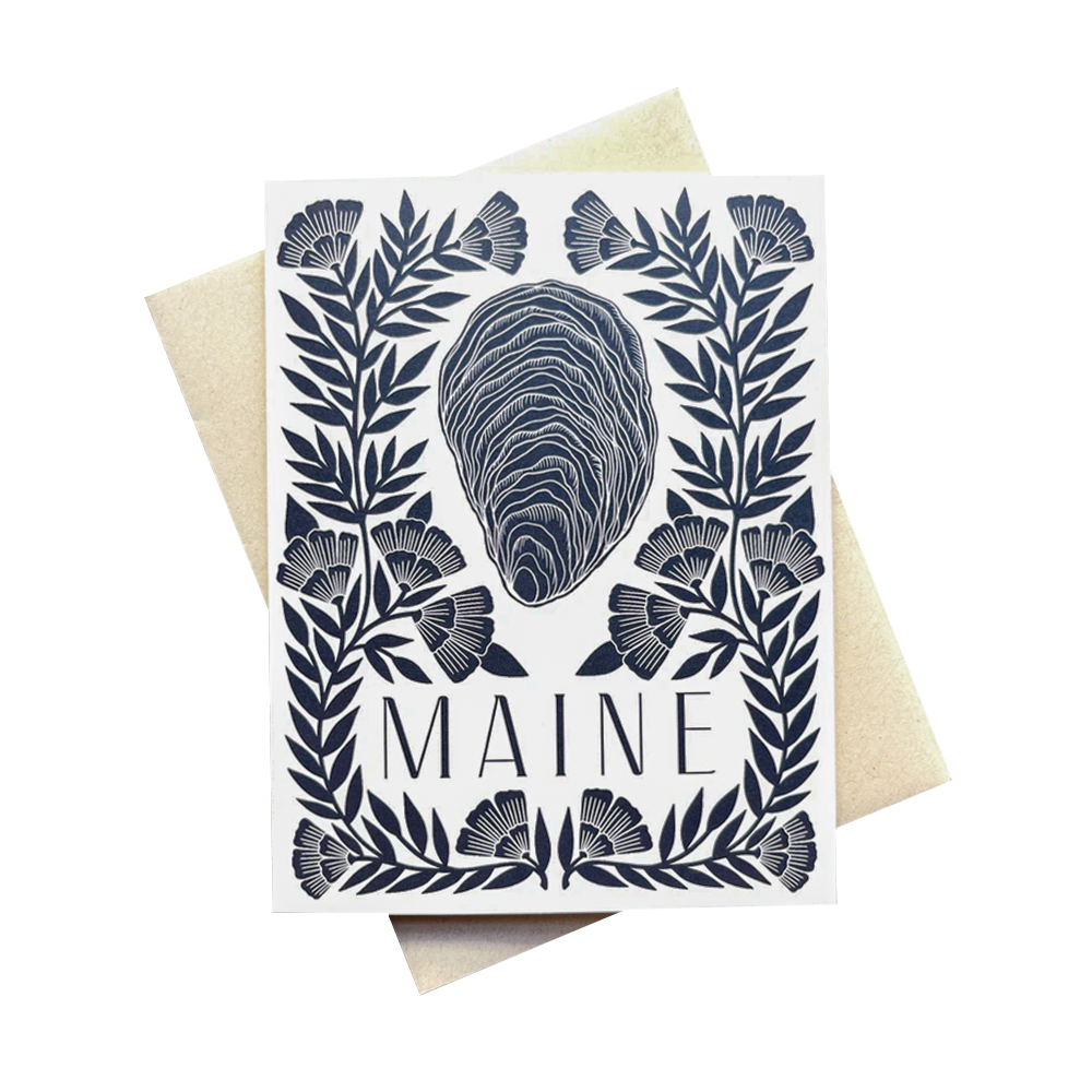 Katharine Watson - Maine Oyster Card
