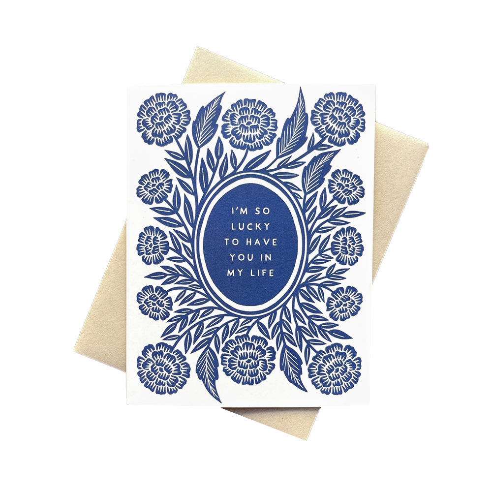Katharine Watson Card - Im So Lucky To Have You in My Life