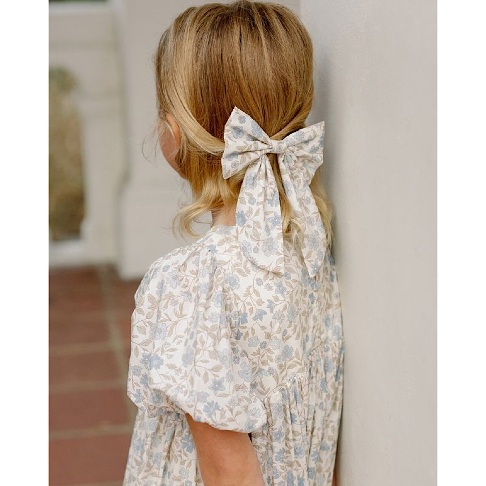 Noralee Everly Bow - Blue Garden
