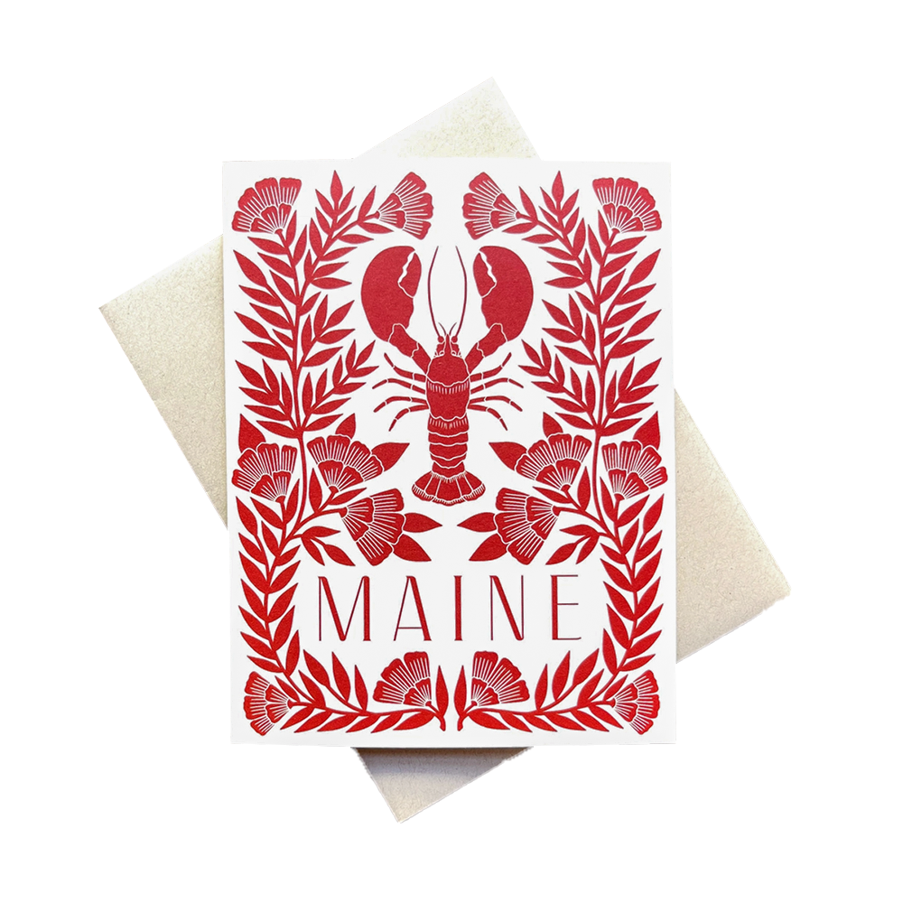 Katharine Watson Katharine Watson Card - Box Set of 6 - Maine Lobster