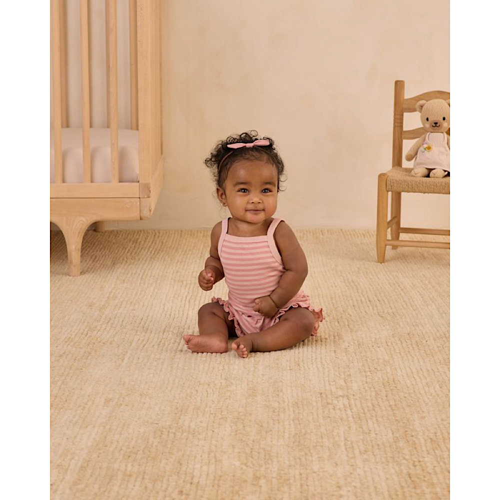 Quincy Mae Evie Tank + Shortie Set - Pink Stripe