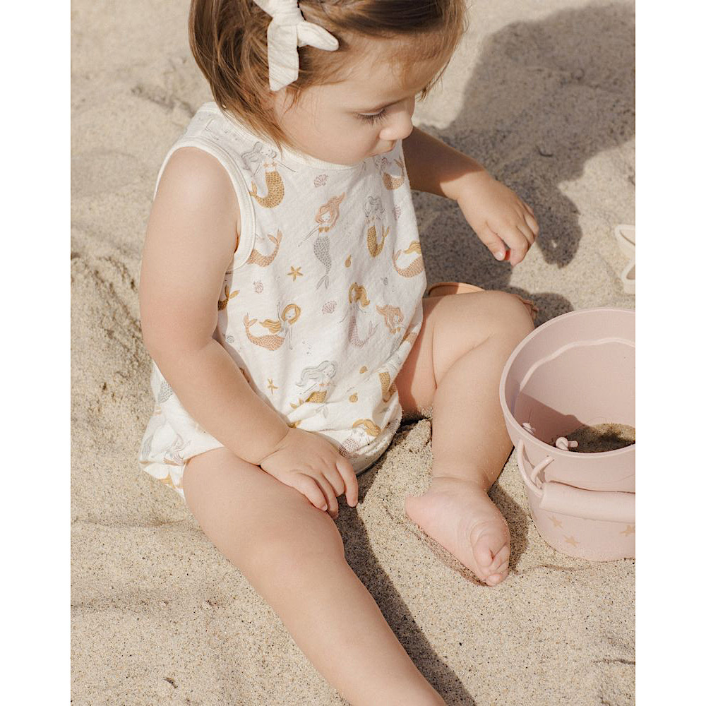 Rylee + Cru Bubble Onesie - Mermaid
