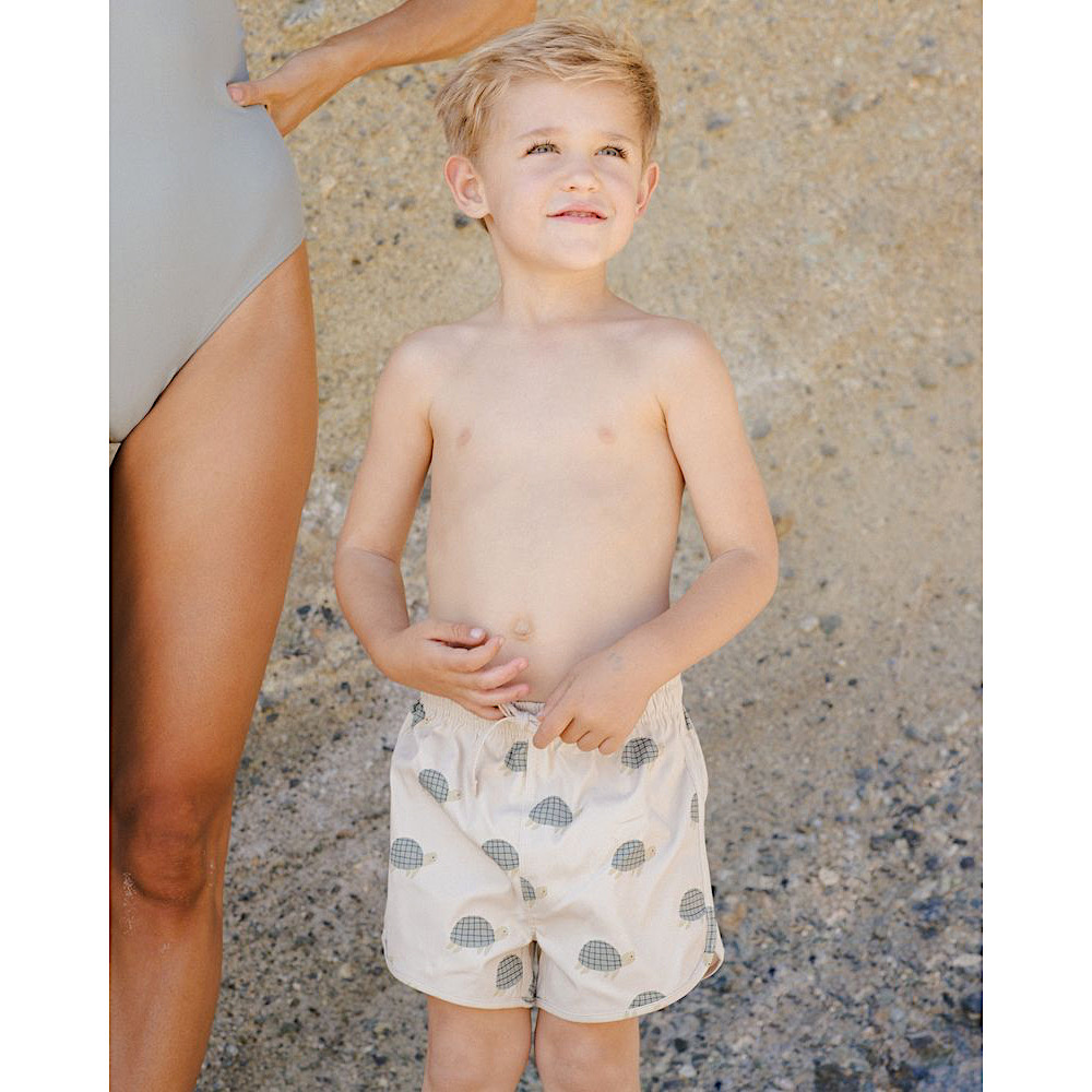 Rylee + Cru Swim Trunks - Sea Turtles