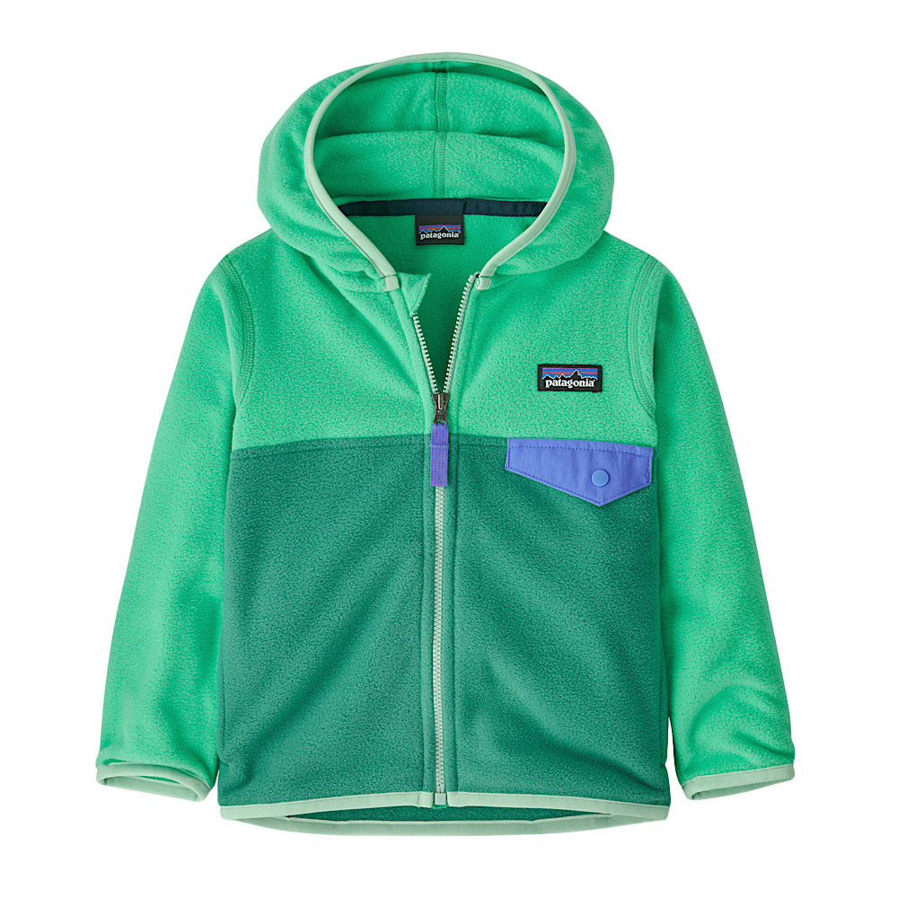 Patagonia Baby Micro D Snap-T Jacket - Heartleaf Green