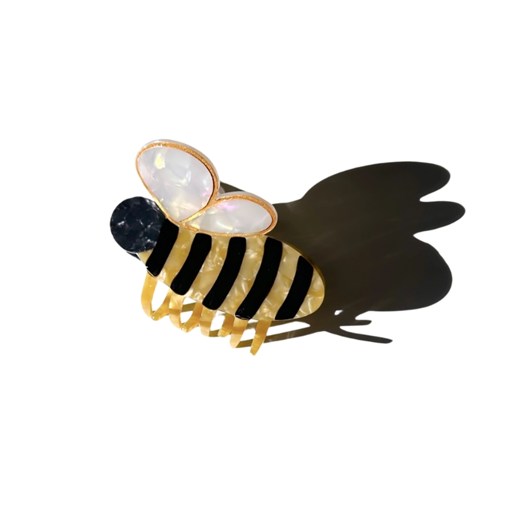 Solar Eclipse Bee Claw Hair Clip