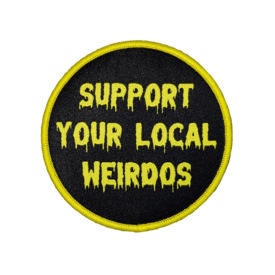 Quiet Tide Goods Quiet Tide Goods Patch - Support Your Local Weirdos